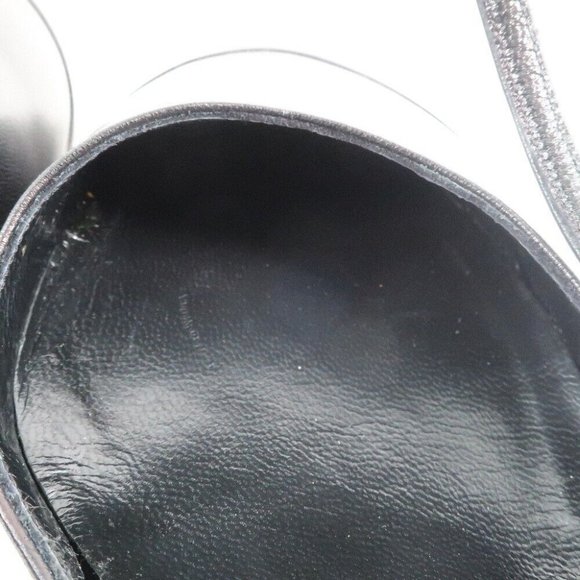 CHANEL Sandals black Calfskin/Patent leather Women - Picture 8 of 12